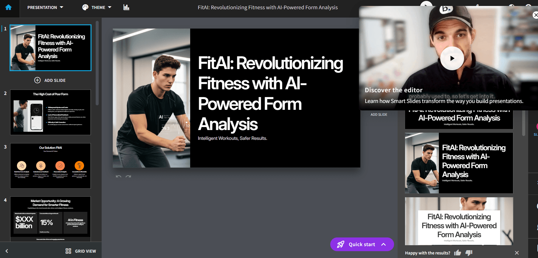 Stunning first drafts, weak AI revisions