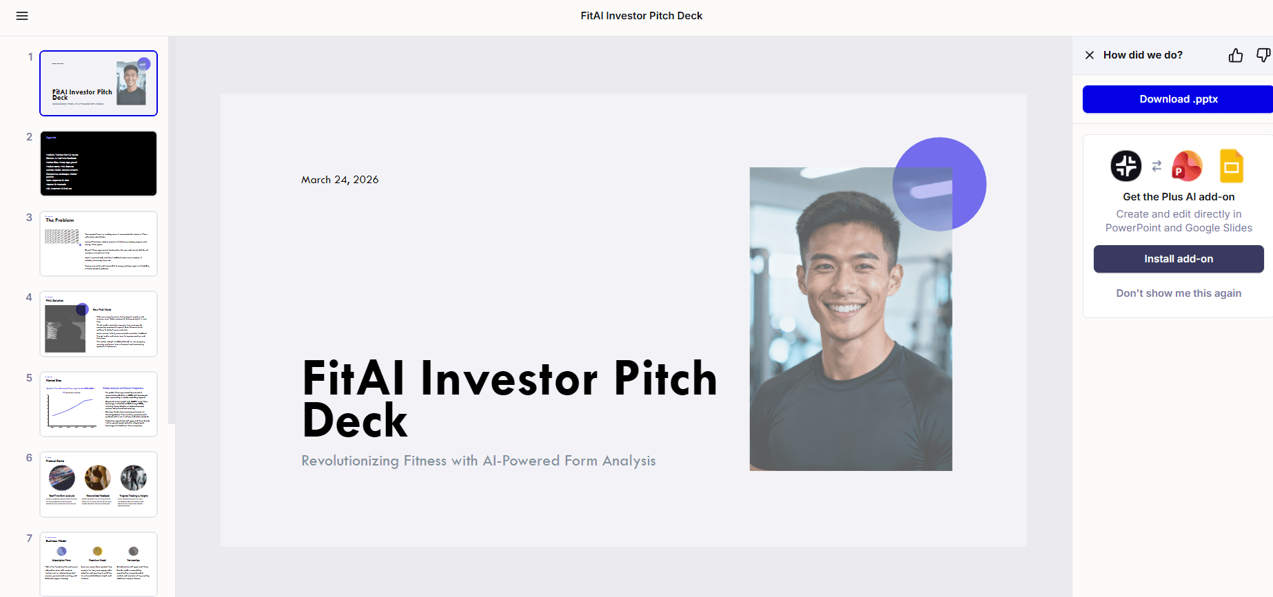 Native Slides and PowerPoint fit, weak final output